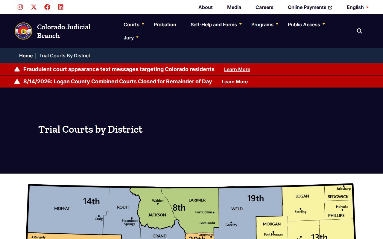 El Paso County court docket District Court overview